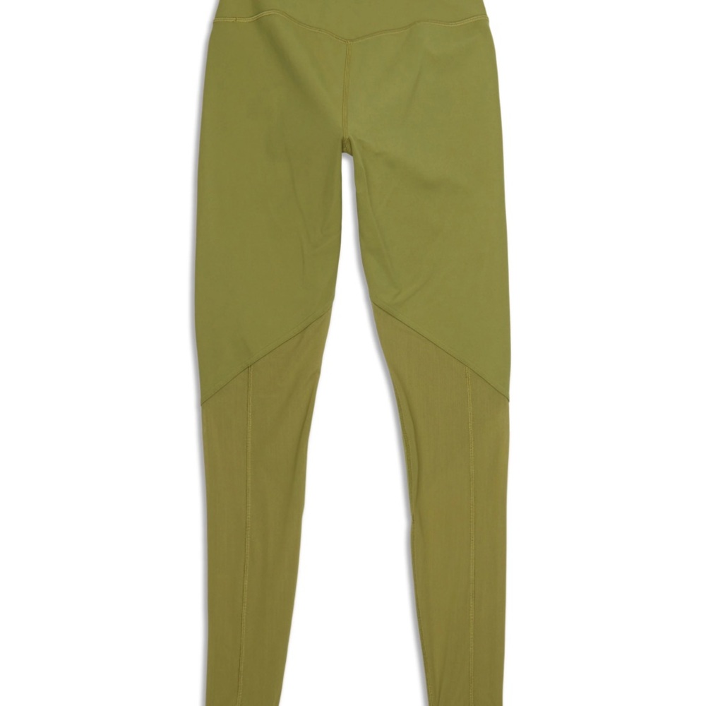 Lululemon Nulu and Criss Cross Mesh Stirrup Tights